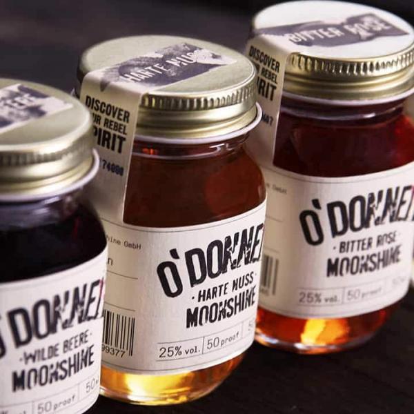 O´Donnell Mini Moonshine Set 4 x 50 ml